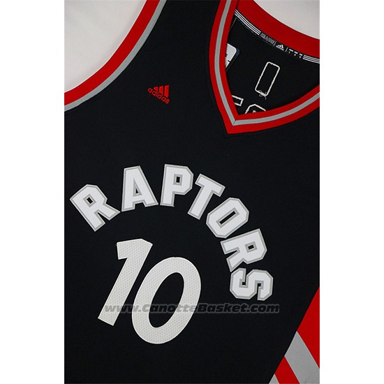 Maglia Toronto Raptors DeMar DeRozan #10 Nero